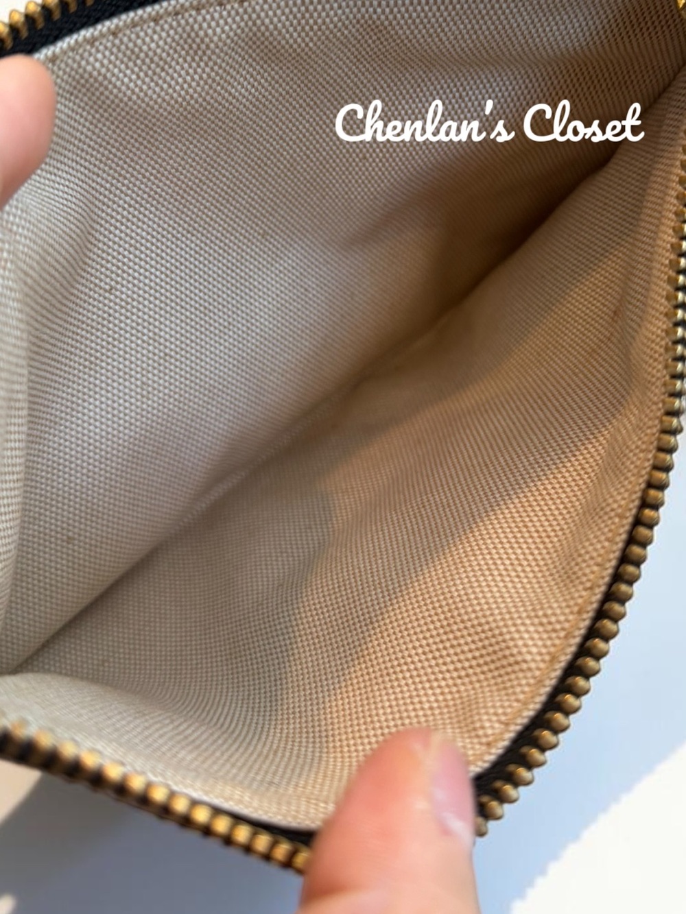 Coach Small Straw Tote With Wristlet - Picture 10 of 16